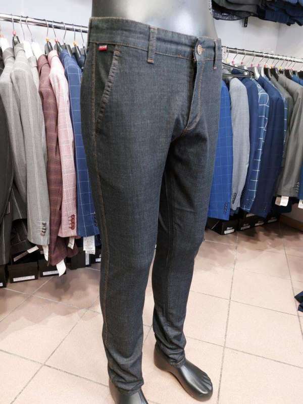 Pantalon chino jean noir – Image 2