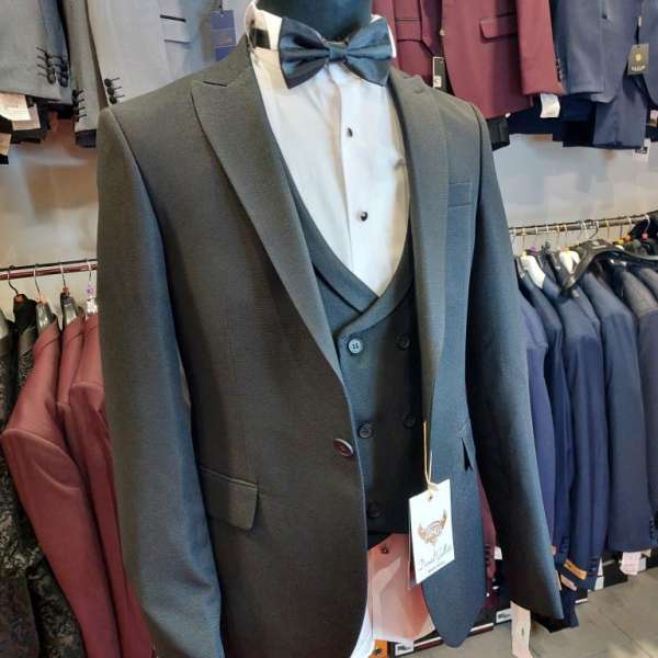 Costume 3 pièces noir – Image 2