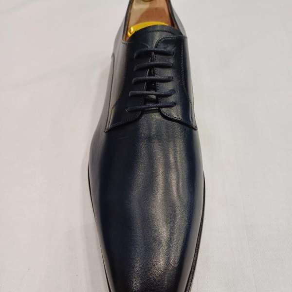 Chaussure derby bleu