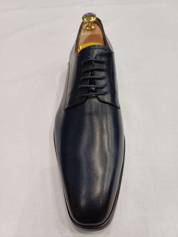 Chaussure derby bleu
