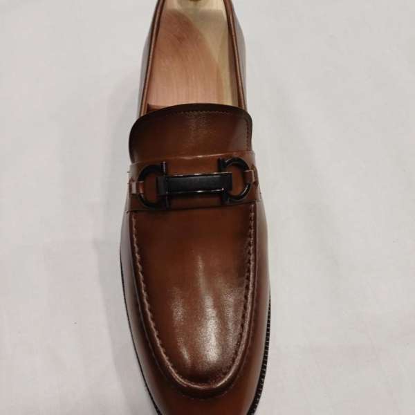 Mocassin marron penny loafer