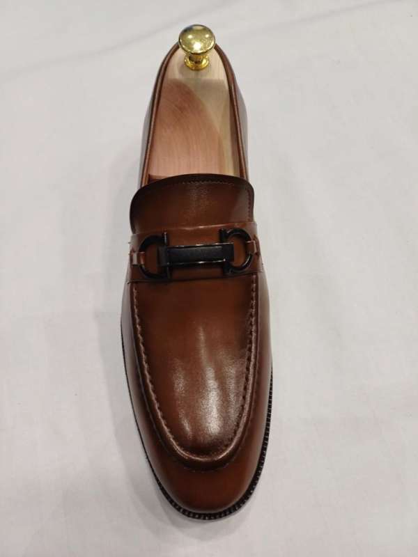 Mocassin marron penny loafer