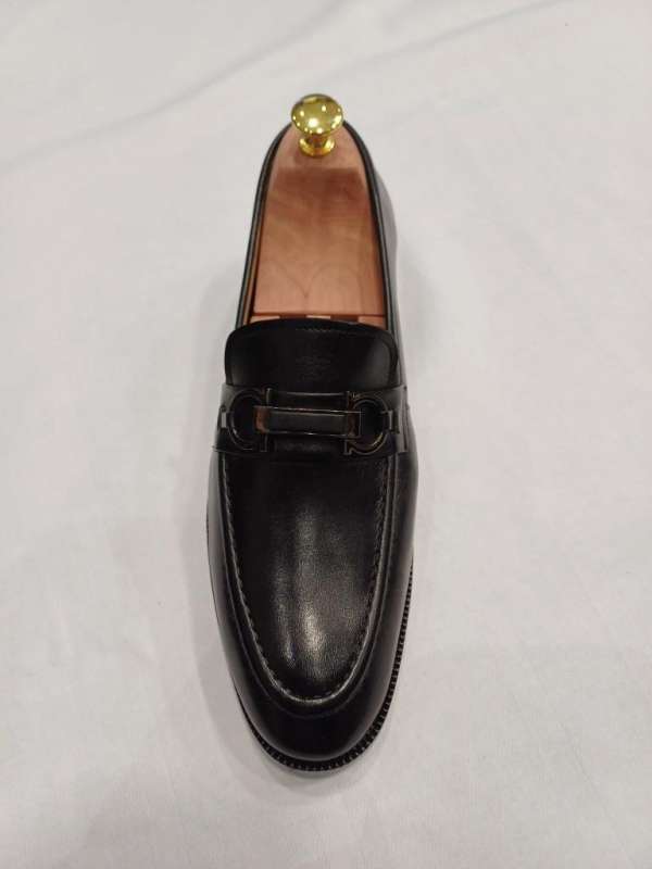 Mocassin noir penny loafer