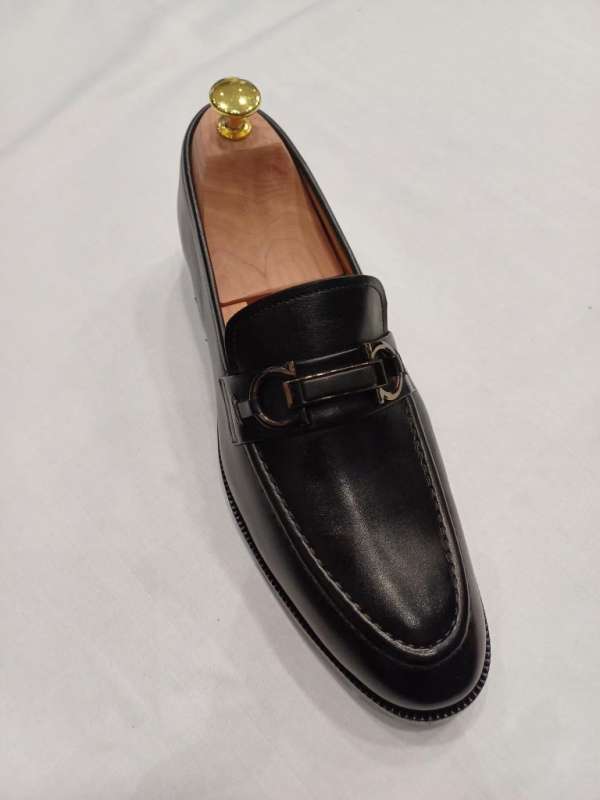 Mocassin noir penny loafer – Image 2