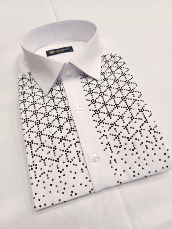 Chemise blanche strasse mod 1 – Image 2