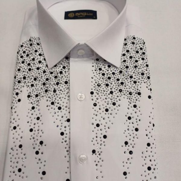 Chemise blanche strasse mod 2