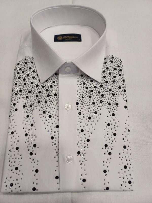 Chemise blanche strasse mod 2