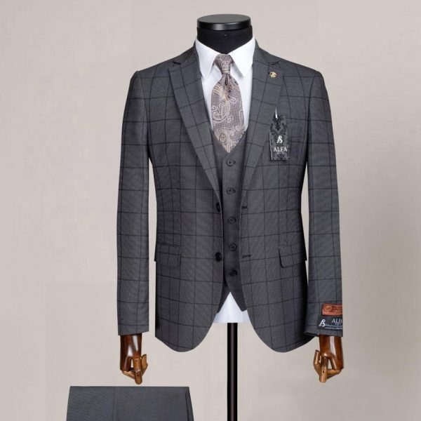Costume Oxford gentelman gris